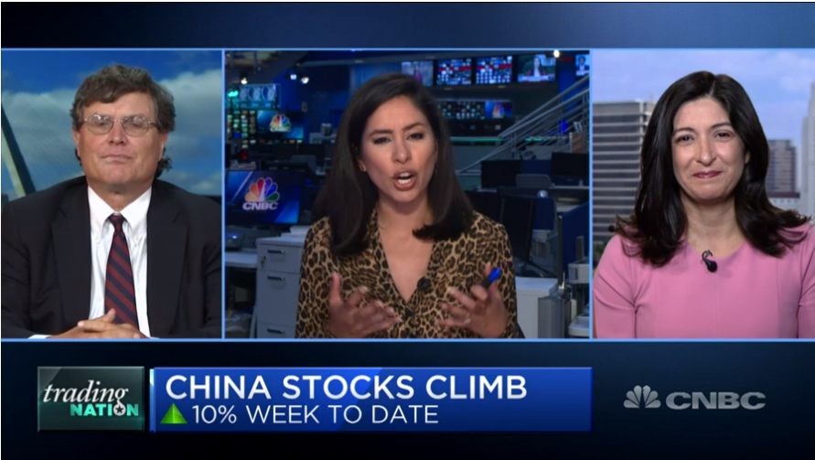 Chinese Tech Stocks Climb